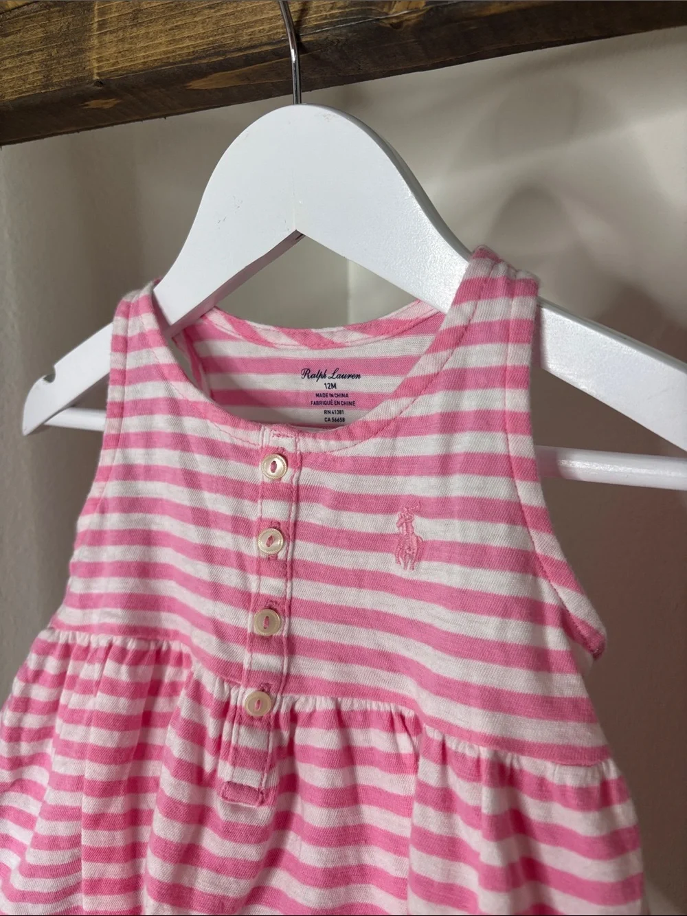 Ralph Lauren striped sleeveless